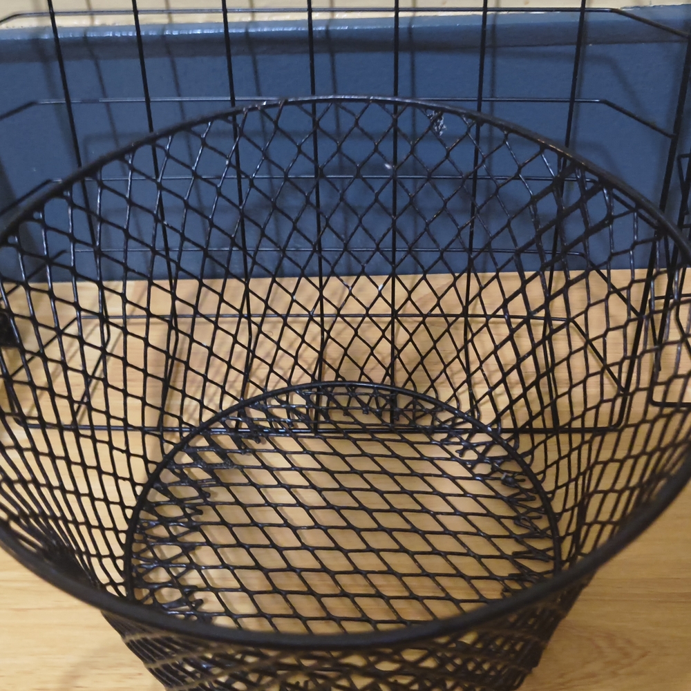 8x Black Wire Storage Basket Set - Home Accents - Picture 4 of 7